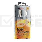 Кабель Cablexpert для Apple CC-G-APUSB01Bk-3M, AM/Lightning, серия Gold, длина 3м, черный, блистер, фото 1