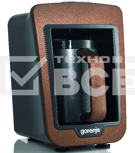 Кофеварка Gorenje ATCM730T медный/черный, исп. кофе - молотый, 0.27 л, 730 Вт.