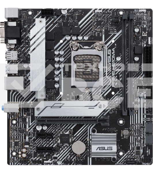 Материнская плата ASUS PRIME H510M-A, LGA 1200, Intel H510, 2xDDR4, 4xSATA, 1xM.2, 1xPCIe 4.0 x16, 2xPCIe x1, 1xHDMI, 1xDP, 1xVGA, 1x 1Gb LAN, 2xUSB 3.2 Gen 1, 4xUSB 2.0, 3x3.5 мм, 7.1, mATX