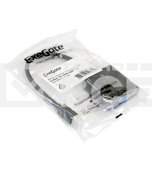 Кабель-переходник Exegate EX284923RUS  miniDisplayPort-VGA ExeGate EX-mDPM-VGAF-0.15 (mini20M/15F, 0,15м)