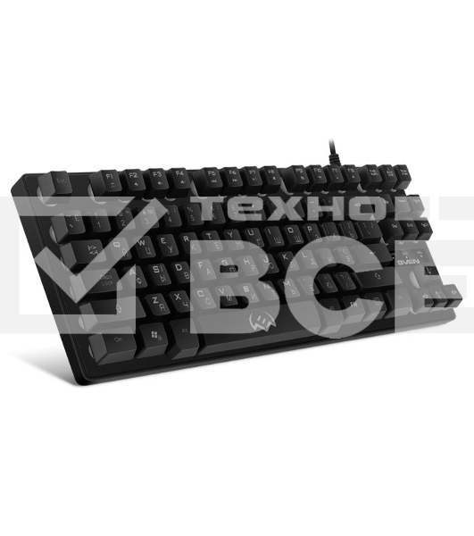 Игровая клавиатура SVEN KB-G7400 (87кл., 12 Fn функций, подсветка) Игровая клавиатура SVEN KB-G7400 (87кл., 12 Fn функций, подсветка)