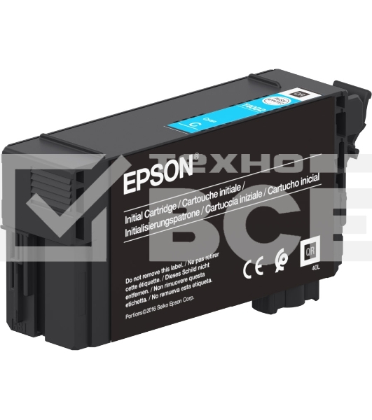 Картридж струйный голубой повышенной емкости T40D240 для SureColor SC-T3100/T3100N/T5100/T5100N