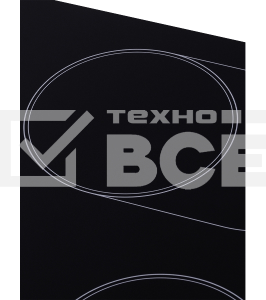 Варочная поверхность Hyundai HHE 6670 BG черный