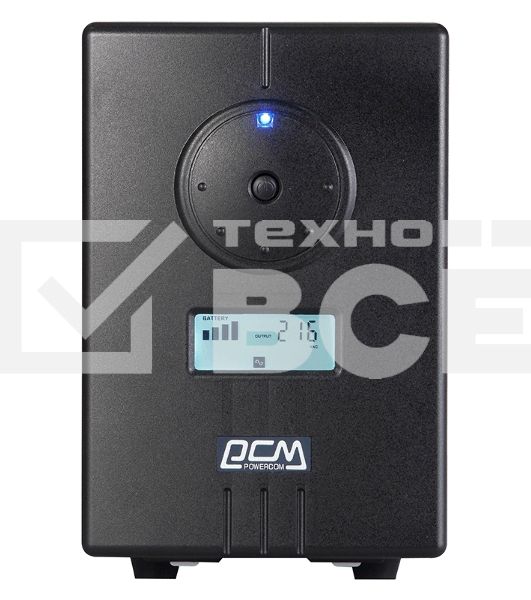 Источник бесперебойного питания Powercom Infinity INF-800 480Вт 800ВА черный