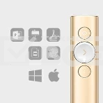 Презентер Logitech Spotlight золотистый, радиоканал, USB, кнопки - 3, фото13
