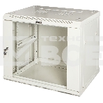 Шкаф настенный серии Pro, 6U 600x600, стеклянная дверь, фото2