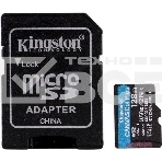 Карта памяти Kingston 128GB microSDXC Canvas Go Plus 170R A2 U3 V30 Card + ADP EAN: 740617301182, фото7