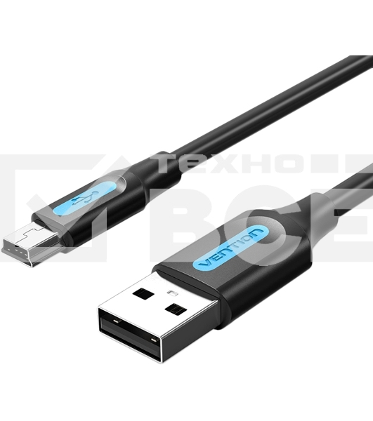Кабель Vention USB 2.0 AM/mini B 5pin - 1,5м