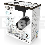 Светильник трековый цилиндр 32W 2940lm 4000K 180-220V IP20 75*216мм черный линза 36º LED, фото 1