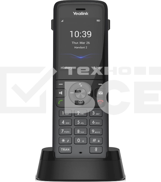 Телефон SIP Yealink W78P черный