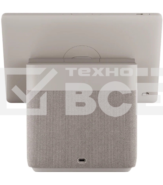 Умная колонка с дисплеем Яндекс Станция Дуо Макс, Zigbee, 60Вт, с голосовым ассистентом Алиса на YaGPT, бежевый