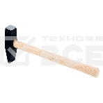 Молоток слесарный Sparta 600 г квадратный боек деревянная рукоятка, фото6