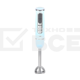 Блендер погружной Blackton Bt HB1030SS Mint blue. блендер + миксер, Мощность 1100 Вт, Режим ТУРБО