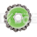 Щетка для УШМ Сибртех 65 мм, М14, Чашка, крученая проволока 0,5 мм 746207, фото2