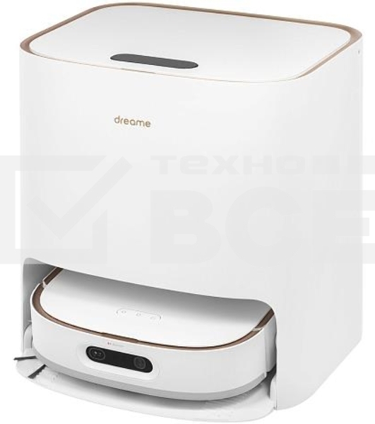 Робот-пылесос Dreame RLS6TAC W10 Pro белый, 55 Вт, 6400 мАч Li-Ion, уборка сухая/влажная, пылесборник контейнер 0.45 л
