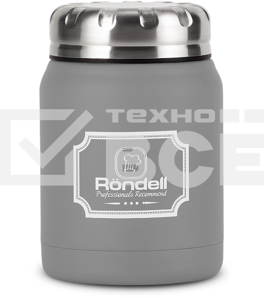 Термос для еды Rondell RDS-941 Grey Picnic 0,5 л