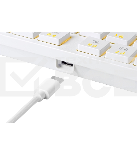 Клавиатура Redragon Anubis  беспроводная, USB, Bluetooth/Радиоканал, белый