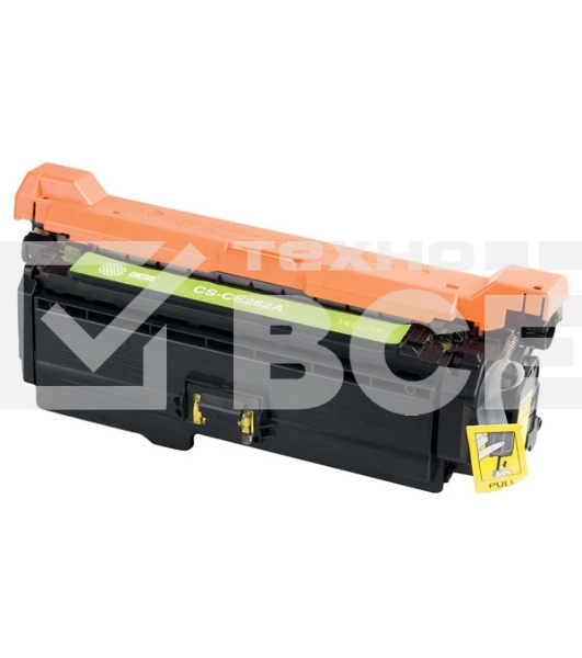 Картридж лазерный Cactus CS-CE262A желтый (11000 стр.) для принтеров HP Сolor LaserJet CP4025/CP4525/CM4540