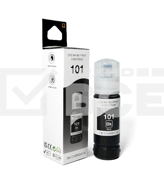Чернила 101 (NV-C13T03V14A)  для Epson L4150  (70 мл) Black совместимые