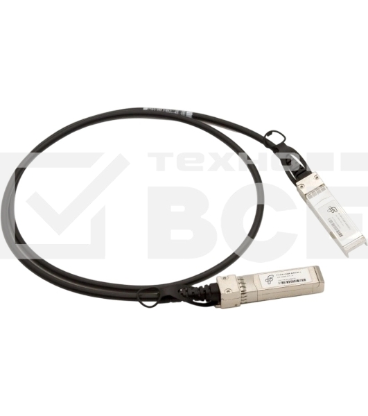 Кабель FT-SFP+CabP-AWG30-3, DAC Copper cable, 10G, SFP+ -to- SFP+, 30AWG витая пара, 3M