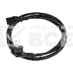 Кабель комп - розетка 220V EU (угловой) 3GX1,5mm2, 1,8m, медь, Telecom, фото3