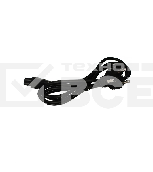 Кабель/ Кабель питания для ноутбуков 3-pin ( угловая Евровилка) <VDE> 3G*0.5mm2 Aopen <ACE022-1.8M> , 1,8m