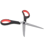 Ножницы LARA LR05-90 BLISTER 21,5 см, прорезиненные ручки, сверхострая заточка, нержавеющая сталь 2CR14, фото4