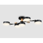 Светильник Ambrella light FL4835/5 BK черный 3000K-6400K 70W 830*400*160 (ПДУ ИК), фото6