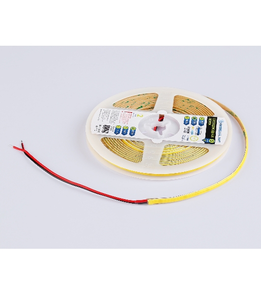 Светодиодная лента Ambrella light GS4613 COB 400Led/10W m/ 24V IP20 6500K/ 5m*5mm*2.1mm (2 конт.)