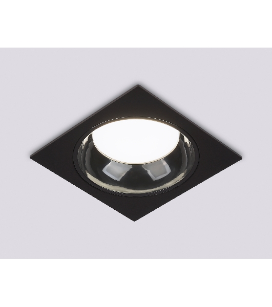 Светильник Ambrella light TN52342 SBK/GBK черный песок/черный глянец GX53 max 12W 115*115*25
