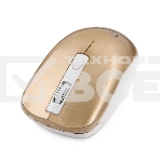 Мышь беспроводная Gembird MUSW-400-G золотой, 1600 dpi, радиоканал, USB, кнопки - 4, фото4