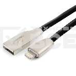 Кабель Cablexpert для Apple CC-G-APUSB01Bk-3M, AM/Lightning, серия Gold, длина 3м, черный, блистер, фото3