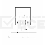 Реле напряжения CP-721 (50-450В 30А 2 модуля IP20 монтаж на DIN-рейке)(аналог УЗМ) F&F EA04.009.003, фото 1