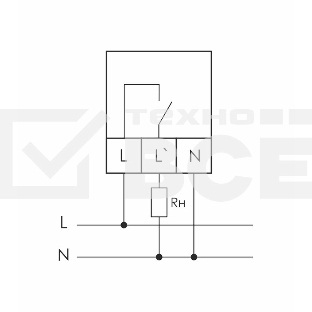 Реле напряжения CP-721 (50-450В 30А 2 модуля IP20 монтаж на DIN-рейке)(аналог УЗМ) F&F EA04.009.003