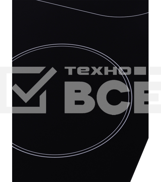 Варочная поверхность Hyundai HHE 6670 BG черный