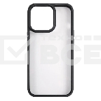 Чехол для Apple iPhone 13 Pro Usams US-BH770 прозрачный/черный (УТ000028119), фото3