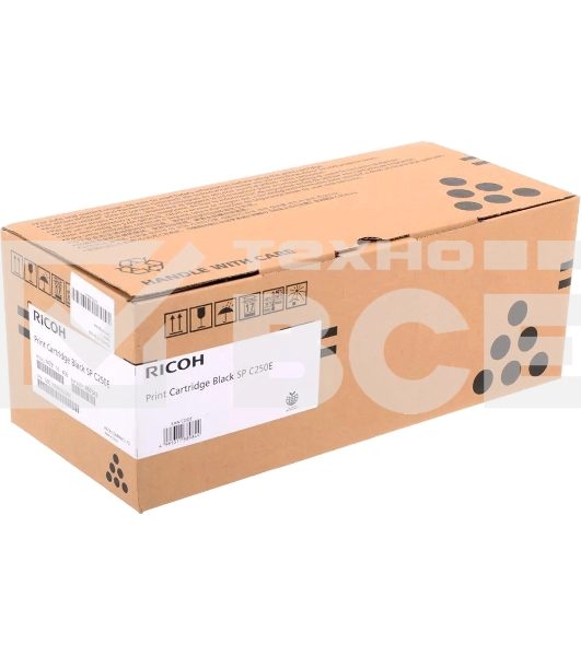Картридж лазерный Ricoh тип SP C250E черный для SP C250DN/C250SF 2000 стр.