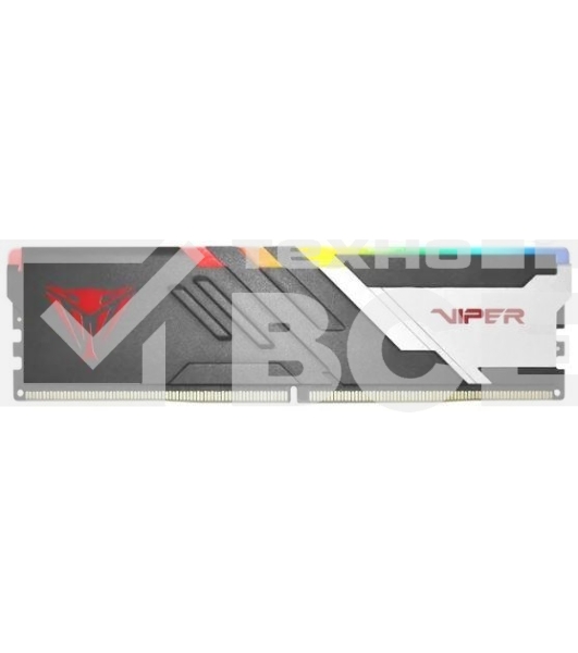 Оперативная память Patriot Viper Venom, DDR5, 32GB (2x16GB), 6600MHz, CL34, с радиаторами, RGB, черный