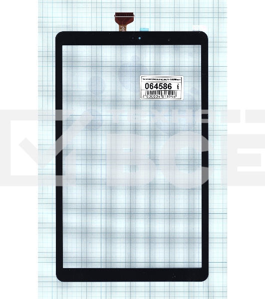 Сенсорное стекло (тачскрин) для Samsung Galaxy Tab A 10.5 SM-T595, черное