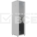 Шкаф коммутационный NTSS Премиум (NTSS-R18U6060GS) напольный 18U 600x600мм пер.дв.стекл металл 900кг серый 510мм 903мм IP20, фото5