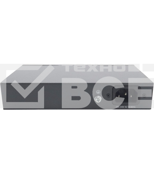Коммутатор Smart Managed L2 PoE Switch 4 x 1000Base-T PoE+, 2 x 1000Base-T, PoE-60W budget