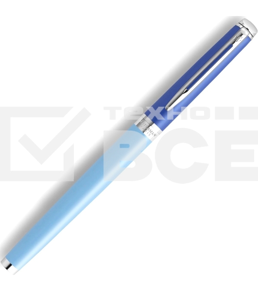 Ручка перьевая Waterman Hemisphere Colour Blocking (2179924) Blue CT сталь нержавеющая F подар.кор.