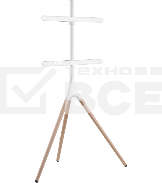 Подставка для телевизора Cactus CS-ST1246WTBCH белый/береза 45