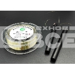 Леска (струна) для отделения защитных стекол 0,08 мм с ручками 100м, фото2