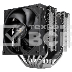Кулер для процессора Thermalright Royal Pretor 130 (4-pin PWM, 158mm, Ni/Cu, 6x6mm, 1x120+1x130mm, 80.45CFM/81.88CFM, 29.4dBA/28.3dBA, 2150PM/1750RPM, S: 1200, 1700, 1851, 2011, 2066, 115X, AM4, AM5, silver, black), фото7