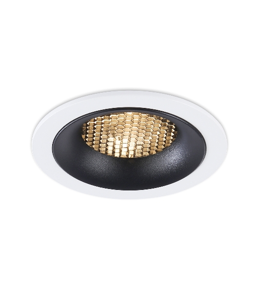 Светильник встраиваемый Ambrella light TN102722 WH/BK белый/черный GU5.3 92*92*23