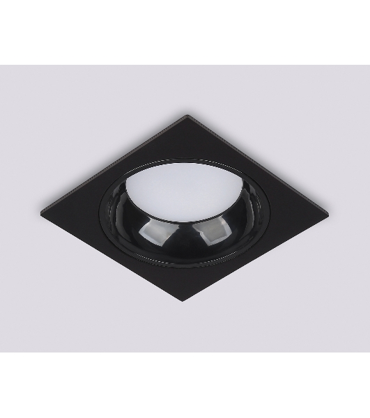 Светильник Ambrella light TN52342 SBK/GBK черный песок/черный глянец GX53 max 12W 115*115*25