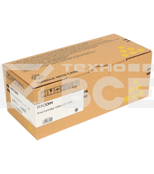 Картридж лазерный Ricoh тип SPC250E желтый для SP C250DN/C250SF 1600 отп.