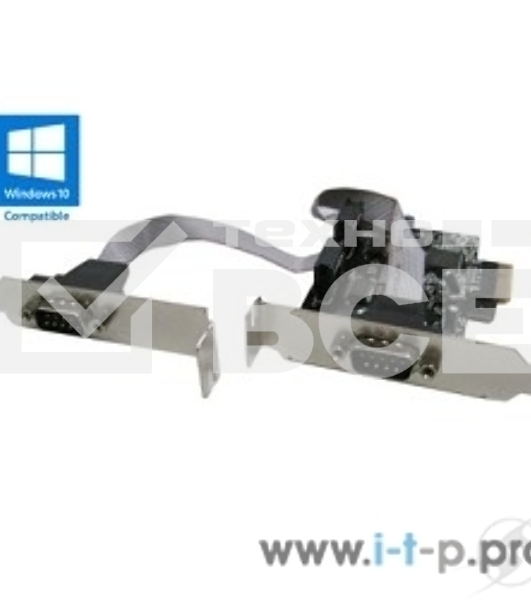 Контроллер ORIENT XWT-PE2SLP OEM PCI-Ex1, 2xCOM9M, Low Profile