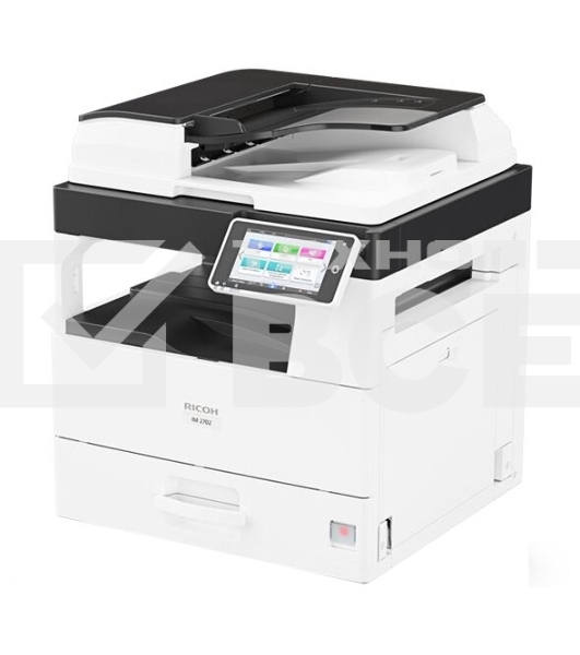 МФУ лазерный Ricoh IM 2702 (418146), A3, ч/б, печ. до 27 стр/мин., скан. до 50 стр/мин., 600x600dpi, USB, Wi-Fi, Ethernet